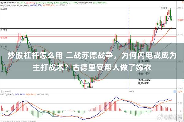 炒股杠杆怎么用 二战苏德战争，为何闪电战成为主打战术？古德里安帮人做了嫁衣