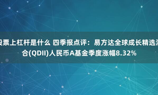 股票上杠杆是什么 四季报点评：易方达全球成长精选混合(QDII)人民币A基金季度涨幅8.32%